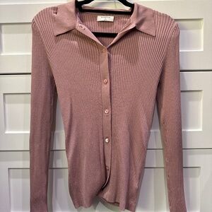 Aritzia Babaton Cardigan Pink